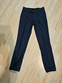 Značkový oblek modré barvy (taneční, maturita) vel. 182/48 - 11