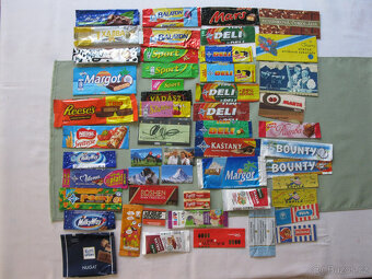 malé kalendáříky,čokoládové obaly,ubrousky - 11