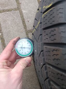 459. Plechové disky R16 BMW + Poklice + zimní pneu. - 11