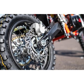 Pitbike Leramotors Thunder 125, poloautomat, 14/12, orange - 11