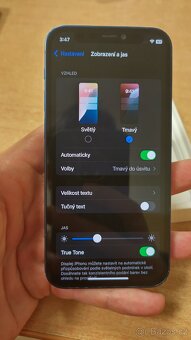 Apple iPhone 12mini 64GB blue,baterie 85%,slušný stav,záruka - 11