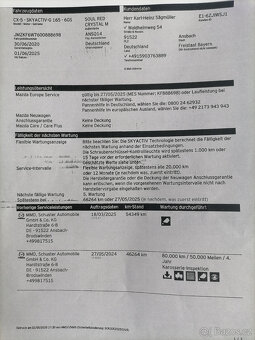 Mazda CX-5 2.0i121kwR2020Kangei55000kmNavi360kameJenServMazd - 11