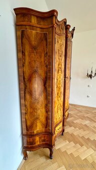 Empírová komoda a skříň - 11