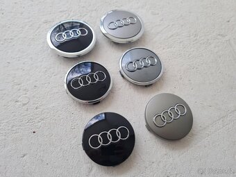 Stredové krytky - pukličky kolies AUDI. - 11