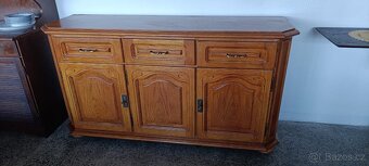 Rustikální komoda, masív, Nábytek s příběhem - 11