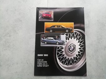 BMW E32 katalog 740i, 740il, M60B40, plakát - 11
