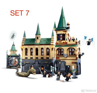 Harry Potter stavebnice 3 + figúrky - typ lego - nové - 11