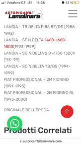 Prodám 2ks synchronu 1.rychlosti Fiat,Alfa,Lancia - 11