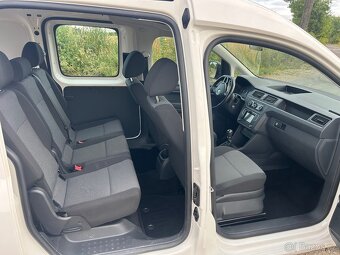 VW Caddy Maxi - 5 míst - top stav - 11