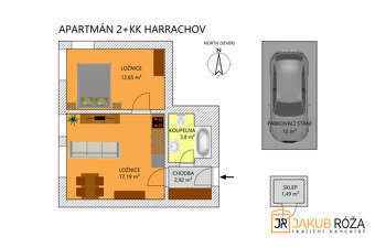 Prodej apartmánu 2+kk Harrachov - 11