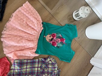 Set dívčího oblečení  vel. 122-134 - 11