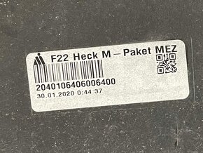 BMW 2 F22 nárazník zadní M-PAKET 8055567 - 11