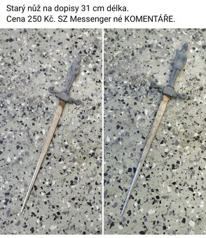 Starožitné a staré doplňky viz fota. Ceny viz fota. - 11