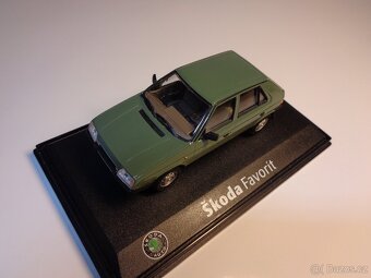 Abrex model 1/43 Favorit ´87 komplet, I. edice - 11