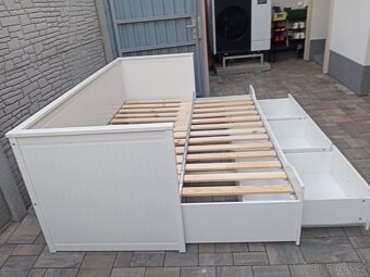 Prodám rozkládací postel IKEA 80/160cm x 200cm - 11