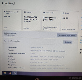 2x NTB HP ProBook 4330s + 1x 4530s - 11