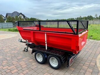 Sklápěcí přívěsný vozík do 750 kg – za auto i čtyřkolku - 11
