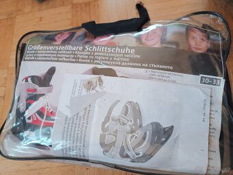 Dětské chlapecké brusle na led rostoucí velikost 30-33 - 11