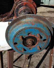 Zadní náprava na zahradní malotraktor - 11