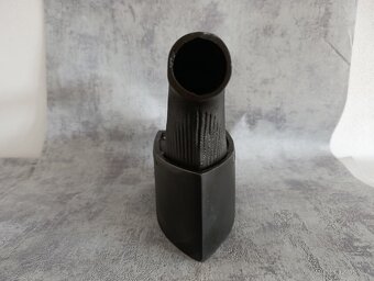 Stará velká orig. atypická žehlička s komínem. Krásná atyp - 11