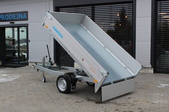 Přívěs Saris 1-str. sklápěč K1 256 150 1500kg Manu - 11