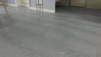 Nejodolnější vinylová SPC klik podlaha imitace betonu - 11