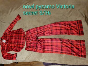 NOVE Damske kostkovane pyzamo Victoria secret S/36 - 11