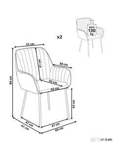 Mramorovaný kulatý jídelní stůl 120Cm - 11