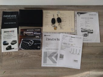 Opel movano 2.3cdti, naj. 93.504km, 8palet - 11