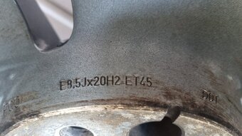 Originál letní alu kola Audi "R20 " A6 S6 4G C7 TOP ALU - 11
