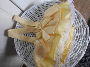 Portugalský, sukýnkový overal vel.6-9 měs. - 11