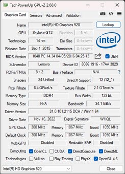 Lenovo IdeaPad 15.6 i7-6500U CPU @ 2.50GHz - 11