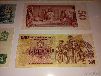 SESTAVA BANKOVEK 3-500 KČS, 70. LÉTA, 7 RŮZNÝCH EMISÍ - 11