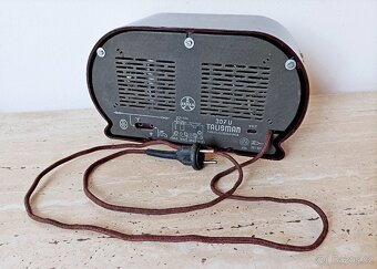 Krásné starožitné rádio Tesla Talisman 307U, top stav - 11