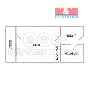 Prodej bytu 1+kk, 25 m², Rakovník, ul. Dukel. hrdinů - 11