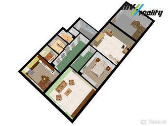 Poděbrady, Prodej Rodinného domu 3+1, 110 m2 s pozemkem 880  - 11