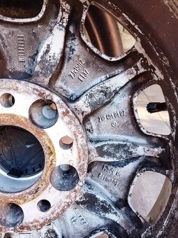 Alu kola Mercedes 15" včetně zimní pneu R15 - 11