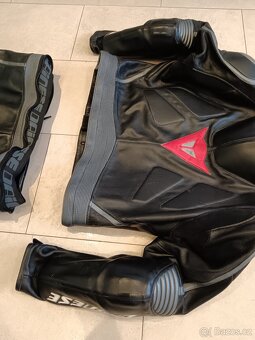 Dainese Laguna Seca-Pánská kožená moto kombinéza - 11