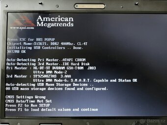 Prodám starší používaný funkční laptop Asus X59SLseri - 11