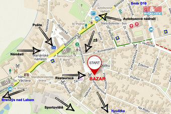 Pronájem obchod a služby, Stará Boleslav, ul. Na dolíku - 11