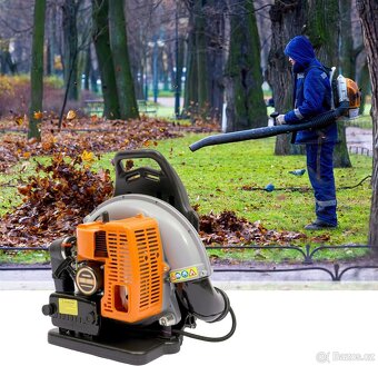 Benzínový fukar na záda - dvoutaktní - nepoužitý - 11