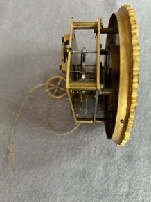 Malé závažové hodiny miniatury okolo roku 1850 - originál. H - 11