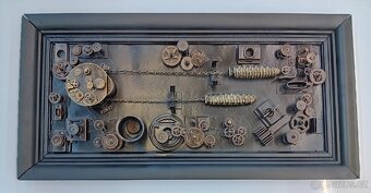 STEAMPUNK RECYCLE ART - KOMETA - 11