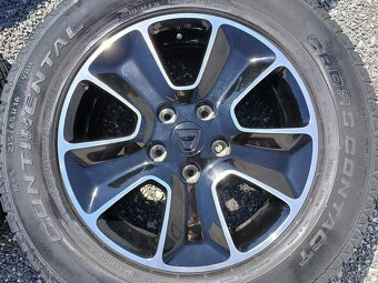 Pěkná letní orig alu kola Dacia Duster 215/65/16 vzorek 7mm - 11