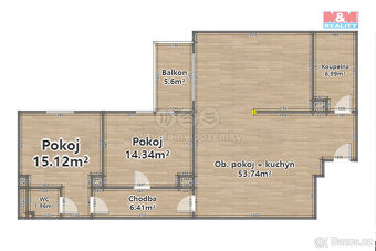 Prodej bytu 3+1, 93 m², Janovice Úhlavou, Rozvojová zóna - 11
