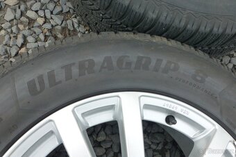 4ks alu disků Audi Q7,5x112,8Jx18+zimní pneu255/60/18Topstav - 11