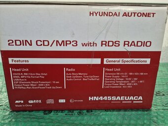 autorádio 2din s CDMP3 , USB Kia Picanto HN445SAEUACA - 11