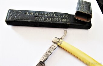 Břitva J.A.HENKELS, SOLINGEN ZWILINGS WERK - 11