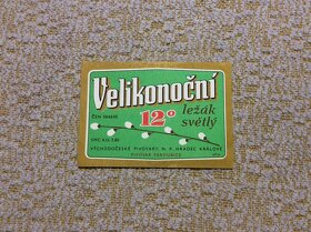 Pivní etikety - staré ležáky různých většinou zaniklých pivo - 11