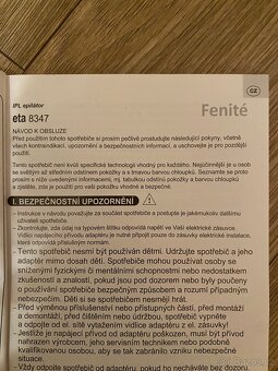 Epilátor ETA Fenité 8347 - 11